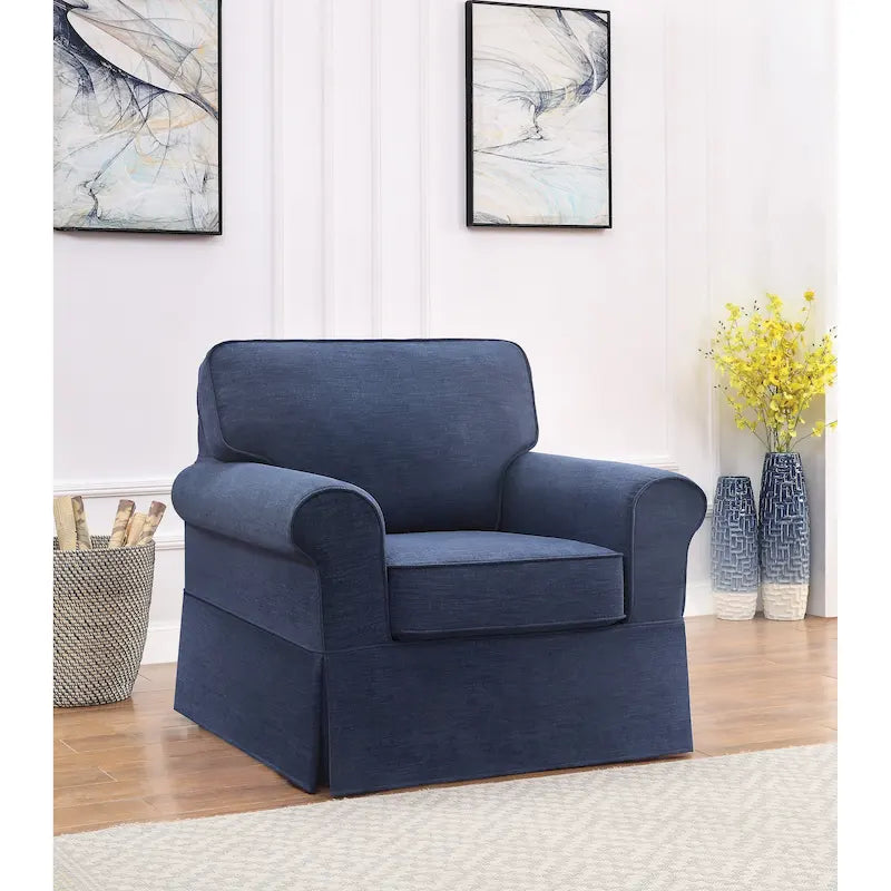 Arm Chair with Removable Slip Cover