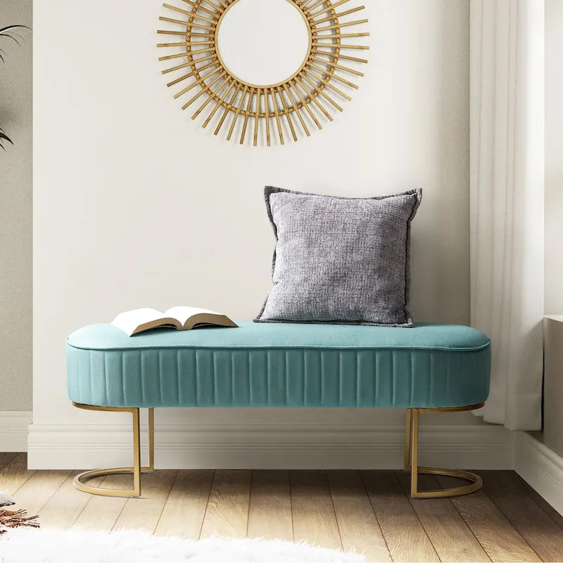48 Wide Bench with Metal Base