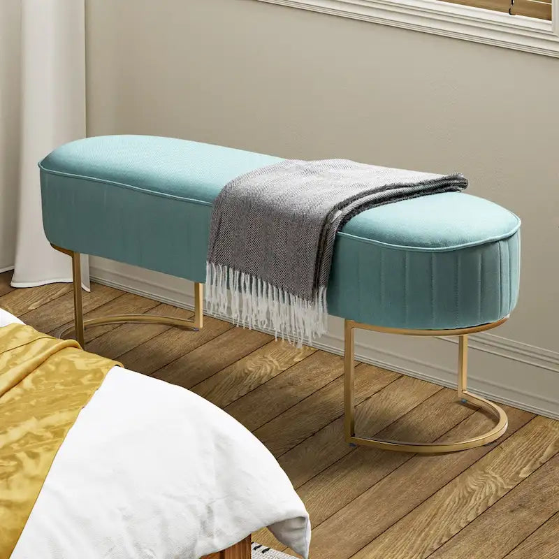 48 Wide Bench with Metal Base