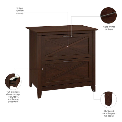 2 Drawer Lateral File Cabinet by